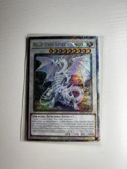 Yu-Gi-Oh! Blue-Eyes Spirit Dragon RA02-EN030 Platinum Rare 1st Edition - Image 2