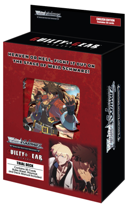 (New Sealed) Guilty Gear Strive Trial Deck Weiss Schwarz - Image 1