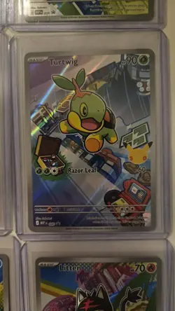 Pokemon First Partner Illustration 30th Collection Complete Promo Set 9 Cards - Image 5