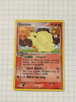 Pokemon Ninetales EX TCG Reverse Holo Rare Card 22/101 Hidden Legends - Image 1