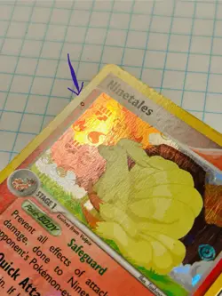 Pokemon Ninetales EX TCG Reverse Holo Rare Card 22/101 Hidden Legends - Image 3