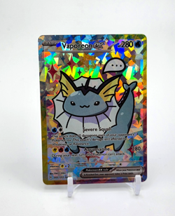 VAPOREON ART READ DESCRIPTION BELOW HOLO VAPOREON Card VAPOREON Pokemon Card - Image 1