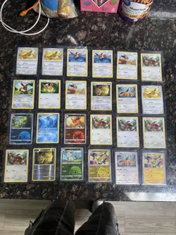 (100+) EEVEE CARDS LOT VTG GLACEON LEAFEON ESPEON JOLTEON EVOLUTION Holo Prism - Image 1