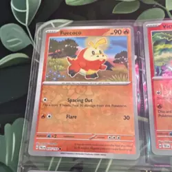 Pokemon Cute Fire-Type 9 Card Lot holo/reverse holo - Bulk/binder page filler - Image 3