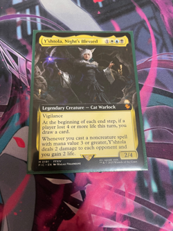 MTG - Y'SHTOLA NIGHT'S BLESSED - MYTHIC - EXTENDED ART - NM - FIC - Image 1