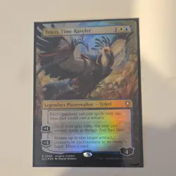 Teferi, Time Raveler (Borderless) Commander: Bloomburrow Rare Foil English - Image 1