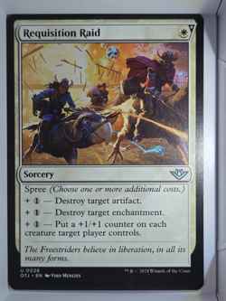 Requisition Raid - U26 - MTG - Outlaws of Thunder Junction (OTJ) - Image 1