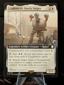 Codsworth, Handy Helper (Extended Art) Universes Beyond: Fallout Regular - Image 1