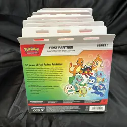 Pokemon TCG First Partner Illustration Collection Series 1 Box New Sealed X10 - Image 4