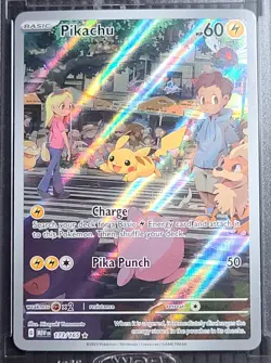 2023 Pokemon 151 MEW EN Pikachu IR 173/165 - Image 1