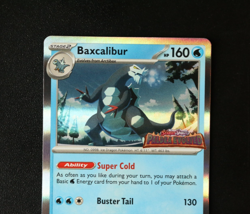 Pokemon Card TCG - Baxcalibur SVP019 - Paldea Evolved - Black Star Promo - NM ⭐ - Image 2