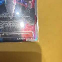 Pokemon Giovanni's Scheme Full Art Ultra Rare Holo 162/162 Breakthrough - Image 5