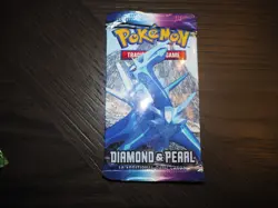 Pokemon Diamond And Pearl Base Set Booster Pack 2007 - Dialga 820650104107 - Image 1
