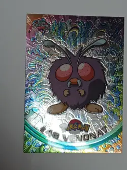 2000 Topps Chrome Pokemon #48 Venonat TV Animation Edition Holo - Image 2
