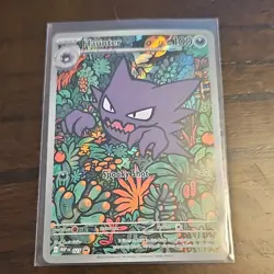 Pokemon Haunter 027 Mega Evolution Promo Full Art Holo Rare 100 HP English - Image 1