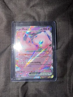 2023 Pokemon Scarlet and Violet 151 Holo Mew ex 151/165 - Image 1