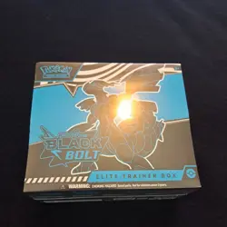Pokemon Tcg - Black Bolt - Elite Trainer Box - Sealed - Scarlet and Violet Set - Image 2