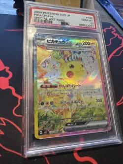 Pokemon Pikachu EX Japanese PSA 10 Super Electric Breaker 132/106 SV8 2024 GEM - Image 3