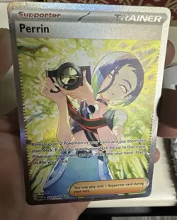 2024 Pokemon Perrin 220/167 Twilight Masquerade SIR *MINT/NM* PACK FRESH - Image 4
