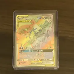 Pokemon Moltres & Zapdos & Articuno GX Secret Rare Hidden Fates Holo 69/68 RARE! - Image 1