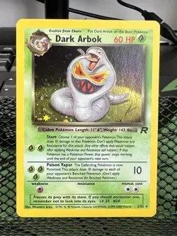 Pokemon TCG - 2000 Dark Arbok 2/82 - Holo Rare - Team Rocket - NM/LP - Image 1