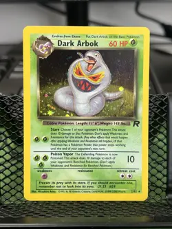 Pokemon TCG - 2000 Dark Arbok 2/82 - Holo Rare - Team Rocket - NM/LP - Image 2