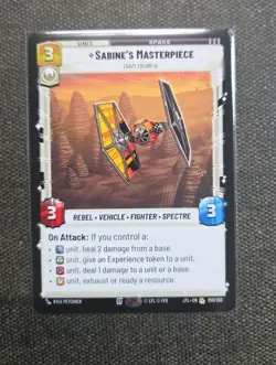 Star Wars Unlimited - Sabine Masterpiece - JTL #250 - Unplayed NM - Normal - Image 1