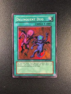 Yu-Gi-Oh! Delinquent Duo - DB1-EN024 - Super Rare VLP - Image 1