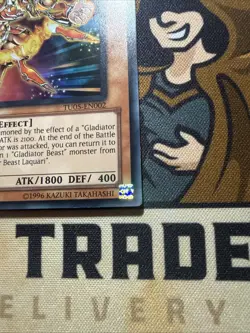 Gladiator Beast Laquari - TU05-EN002 - Super Rare - Turbo Pack LP - Image 4