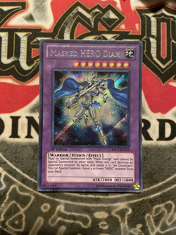 Masked HERO Dian - PRC1-EN019 - Secret Rare - 1st Edition x1 -LP - Image 1