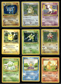 Vtg Pokemon Card Collection Lot Base Set 1st Edition Promo Binder Holos WOTC - Image 1
