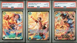 PSA 10 Sabo Luffy Ace SEQUENTIAL SEC OP13 JP One Piece Card Carrying on His Will - Image 1