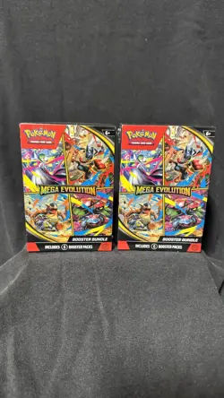 Pokemon TCG Mega Evolution Booster Bundle Box Trading Card NEW SEALED! In Hand - Image 1
