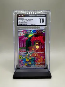 CGC 10 Sawsbuck 074/071 AR Art Rare Cyber Judge sv5M Pokemon Card - Image 1