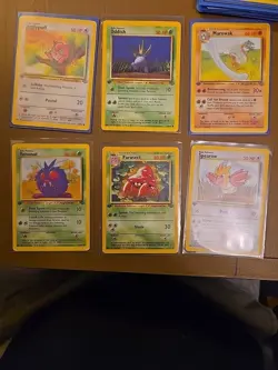 Pokemon Cards First Editon Lot Of 6 - Image 1