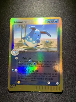 AZUMARILL Reverse Holo 30/100 UNCOMMON Pokemon Card - Image 1
