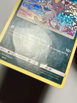 Alohan Meowth 10/12 (HP) Confetti Holo McDonald’s Promo 2019 Pokemon Card TCG - Image 5