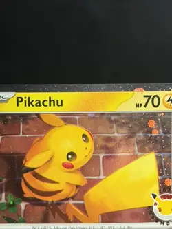 2026 Pokemon Pikachu Stamped Pokemon Day 30th Anniversary Promo Card 051/162 - Image 5