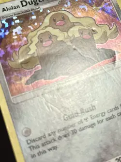 Alolan Dugtrio 11/12 (HP) Confetti Holo McDonald’s Promo 2019 Pokemon Card TCG - Image 5