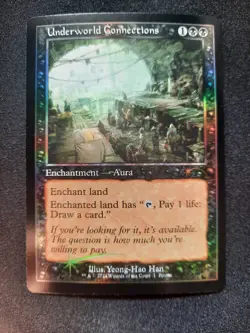 Underworld Connections - Foil Retro Frame - Commander Party *NM* Near Mint MTG - Image 1