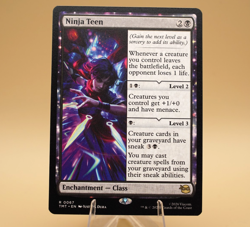 Ninja Teen | 67 | Rare | Regular | TMNT | MTG | Store Promo Eligible - Image 1