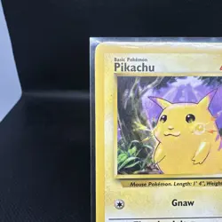 🎴 Pikachu 58/102 Unlimited Base Set 1999 Pokemon card [LP]🎴 - Image 3
