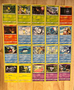 2017 COMPLETE (78) UNCOMMON/COMMON GUARDIANS RISING Pokemon Card Set NM/M - Image 3