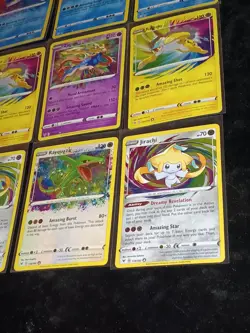 16 Total- Pokemon Vivid Voltage/Shining Fates Amazing Rare Rayquaza 138/Jirachi - Image 2