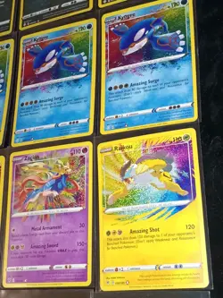 16 Total- Pokemon Vivid Voltage/Shining Fates Amazing Rare Rayquaza 138/Jirachi - Image 5