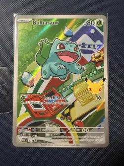 Pokemon TCG First Partner Illustration Collection Series 1 GEN 1 Kanto Starters - Image 3