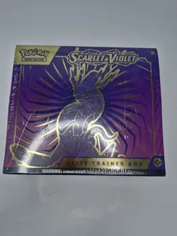 Nintendo Pokemon TCG Scarlet & Violet Elite Trainer Box - 9 Packs 820650853418 - Image 1