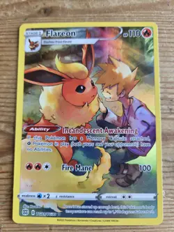Pokemon Flareon Tg01/tg30 Brilliant Stars Ultra Rare - Image 1