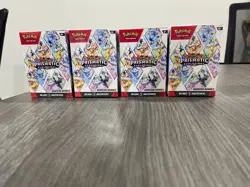 Pokemon Prismatic Evolutions Booster Bundles (4 total) SEALED - Image 1