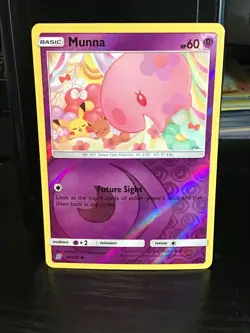 Munna 88/236 Common Reverse Holo Pokemon Unified Minds - Image 1